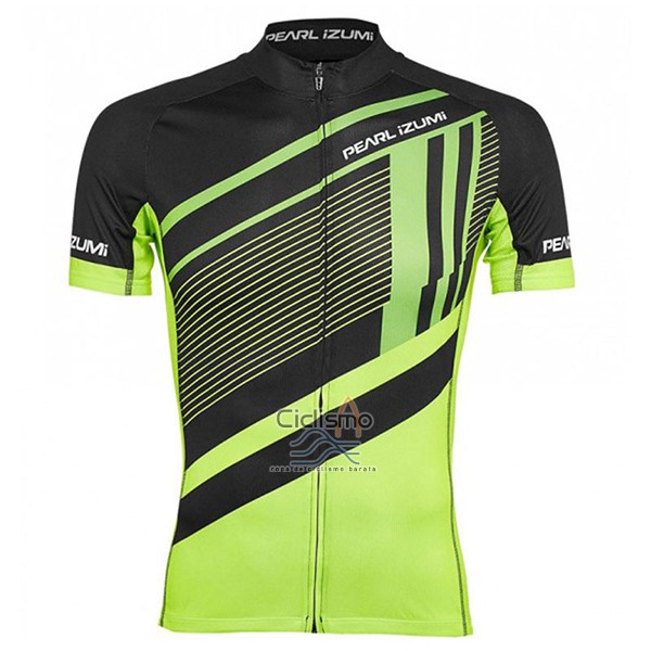 Pearl Izumi Ropa Ciclismo Culotte Corto 2017 Hombre Mangas Cortas Verde y Negro
